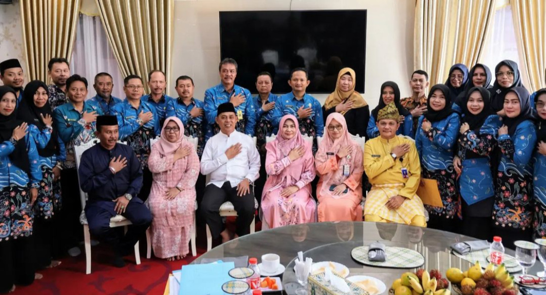 Kadiskes Inhil Hadiri Rapat Evaluasi Capaian Pelaksanaan Pengukuran dan Intervensi Serentak Pencegahan Stunting 2024