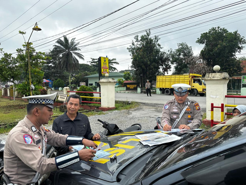 Operasi Keselamatan LK 2025 Berakhir, Ribuan Warga Inhu Lakukan Pelanggaran