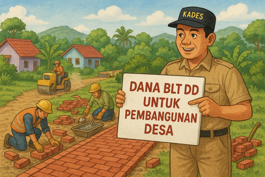 Diduga Langgar Aturan, BLT DD Desa Bekawan Dijadikan Dana Talangan
