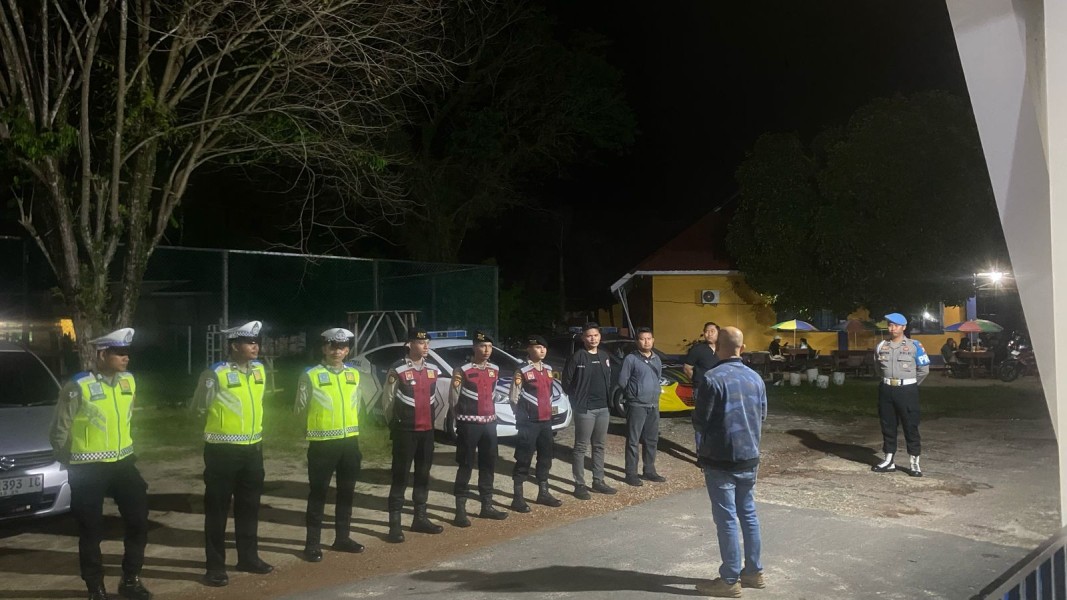 Polres Lingga Intensifkan Patroli Malam, Cegah Balap Liar dan Kriminalitas.