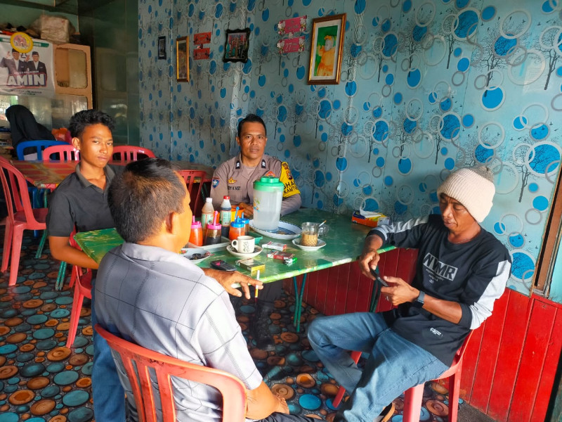 Cooling System Jelang Pilkada, Personel Polsek Kuindra Ajak Ciptakan Stabilitas Keamanan