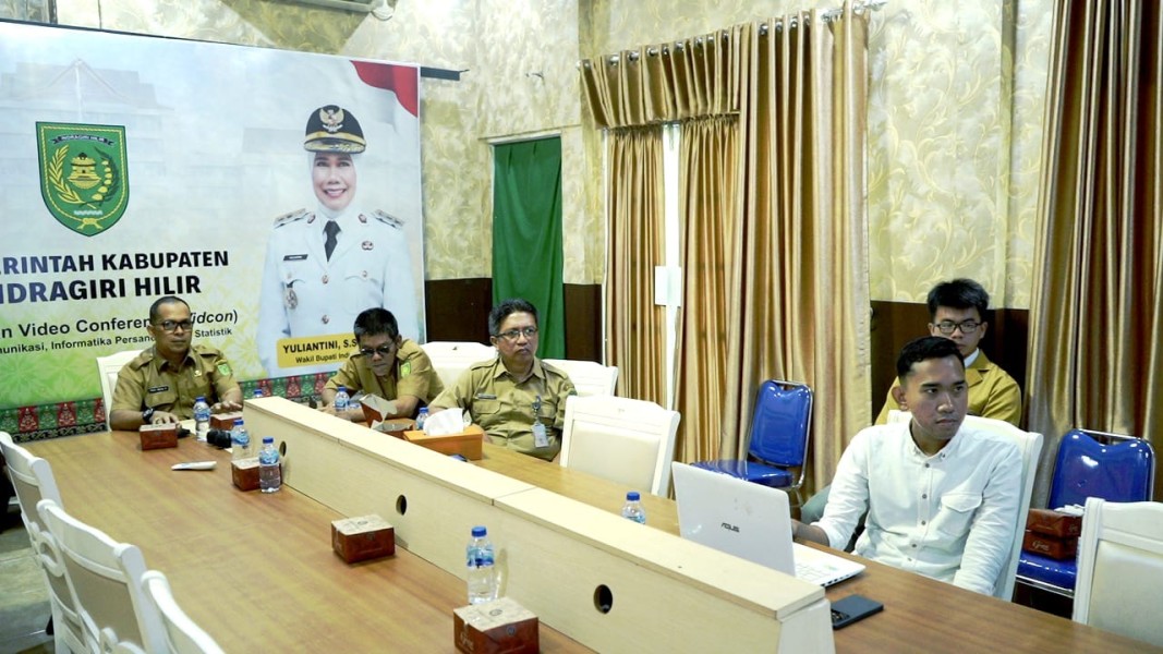 Kadis Kominfo Inhil Dr. Trio Beni Putra Wakili Sekda Inhil dalam Sosialisasi Arsitektur Pemerintahan Digital oleh KemenPAN-RB