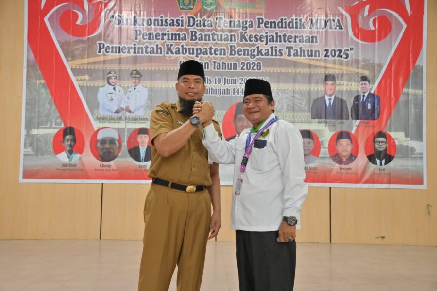 Sinkronisasi Data Guru Penerima Bantuan Kesejahteraan pada Sekolah MDTA se-Kabupaten Bengkalis Tahun 2025