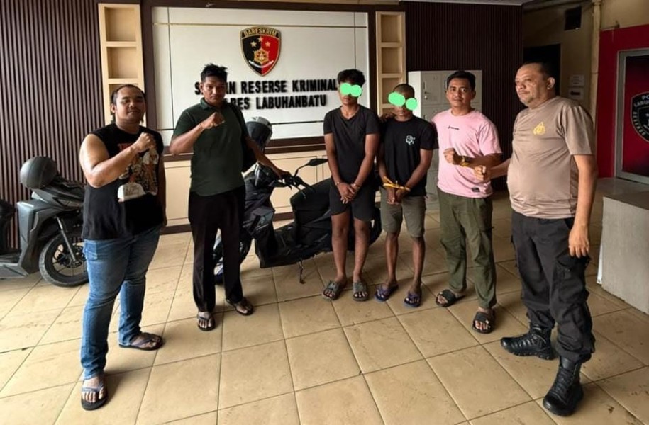 Polsek Peranap Amankan Dua Pelaku Pencurian Uang dan Penggelapan Motor di Tiga Provinsi