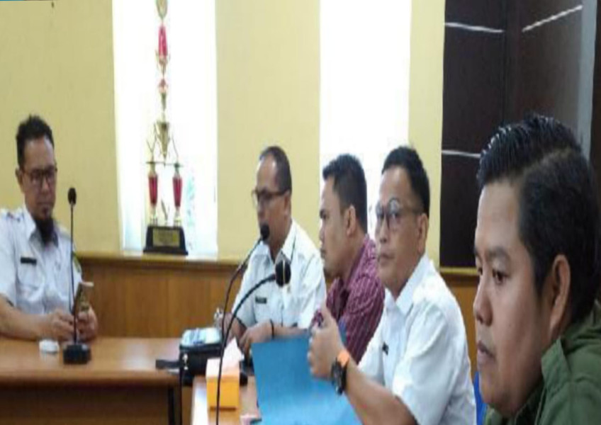 Persiapan Temu Binis Dalam Rangka HPN, DPMPTSP Inhil Gelar Rapat Perdana Bersama Kadis KominfoPS dan ketua PWI