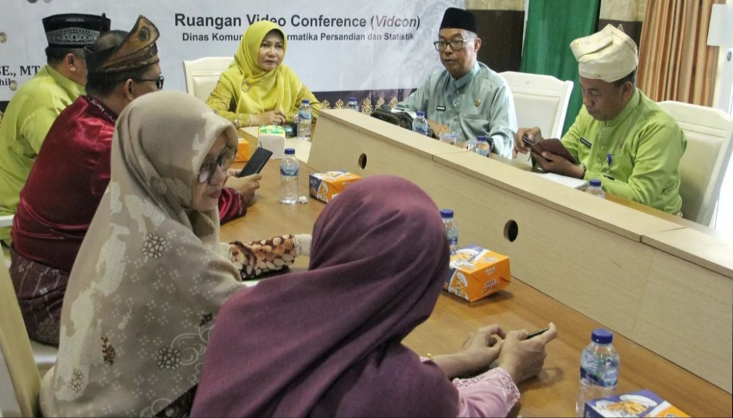 DP2KBP3A dan TPPS Inhil Hadiri acara Persiapan Pelaksanaan Kegiatan Sosialisasi Gerakan Pengukuran dan Intervensi Serentak Pencegahan Stunting Provinsi Riau