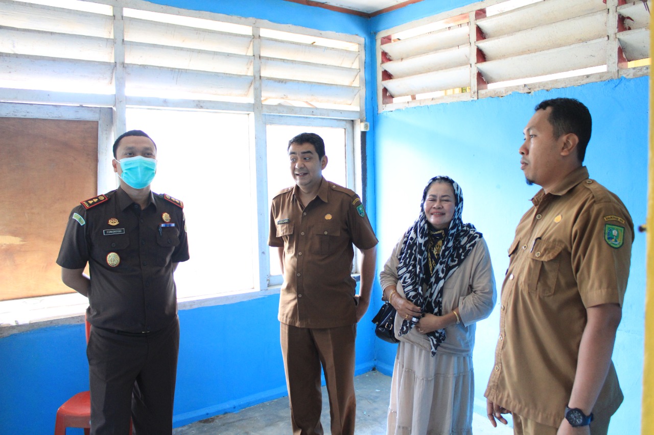 Kajari Inhu Tinjau Progress Pembentukan Rumah Restorative Justice