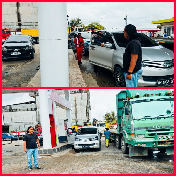 Satuan Reskrim Polres Bengkalis Melalui Unit Tipidter, Melakukan Pengecekan Langsung Terkait Laporan Salah satu Media Online Dugaan Penyelewengan BBM SPBU Hangtuah