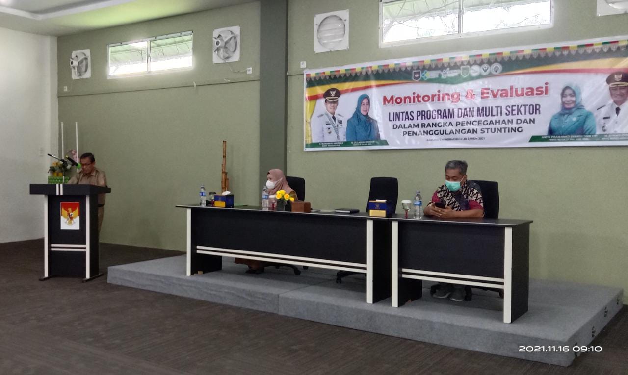 Dinkes Inhil Taja Monitoring dan Evaluasi Lintas Sektor dan Multi Sektor, Program GHS Merupakan Ujung Tombak Cegah Stunting