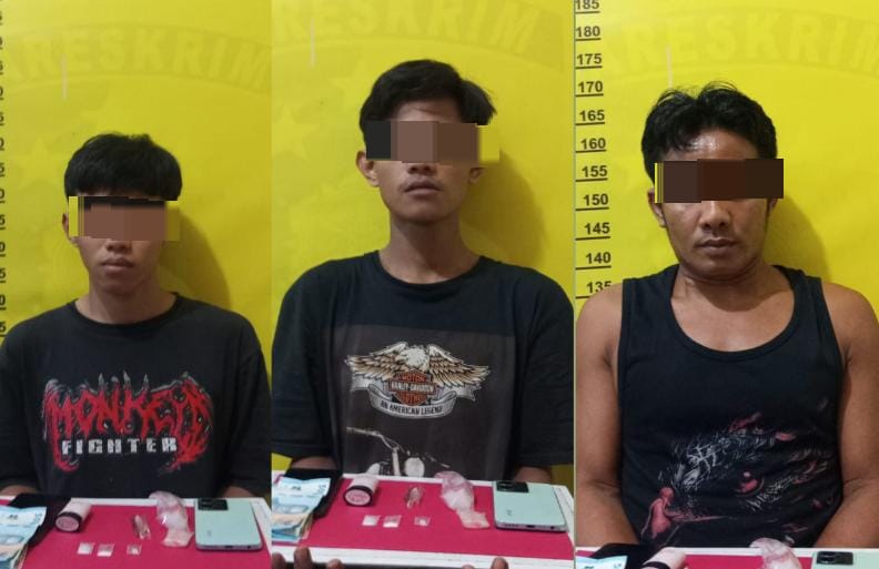 Jualan Sabu di Kulim VIII Belilas, Edo dan Kroninya Diringkus Polisi