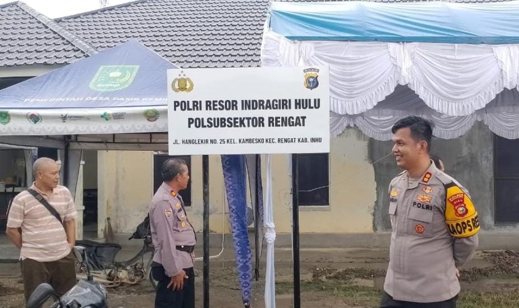 Polres Inhu Bentuk Satu Polsubsektor Baru