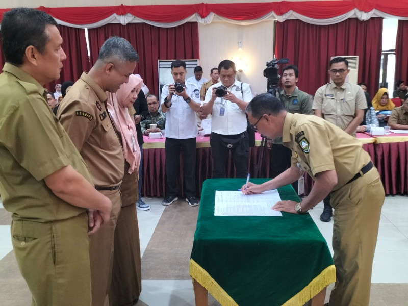 Peduli Stunting, Bupati Bengkalis Diwakili Asissten II Toharuddin Ikut Rakor TPPS Tingkat Provinsi Riau