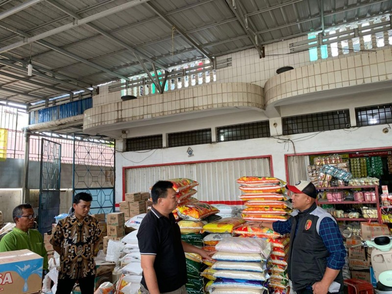 Satgas Pangan Inhu Cek Harga Beras di Lapangan
