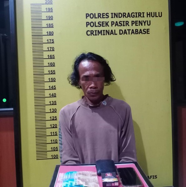 Sering Transaksi Narkoba di Warung di Kelurahan Air Molek, Pengedar Sabu Berhasil Diringkus Polisi