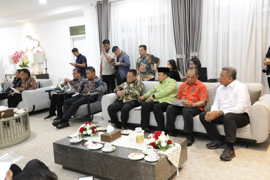 Bupati Indragiri Hilir Sampaikan Permohonan Pelepasan Kawasan Hutan ke Kementerian Kehutanan
