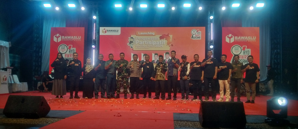 Launching Pengawasan Pertisipatif, Bawaslu Bintan ajak Masyarakat Berperan Aktif