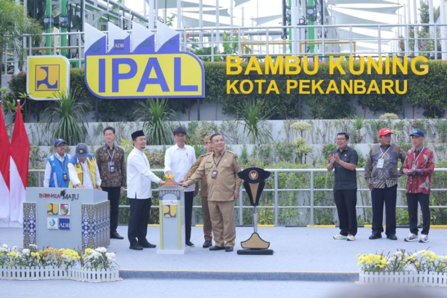 Sistem Pengelolaan Air Limbah Domestik Terpadu di Pekanbaru Senilai Rp902 Miliar