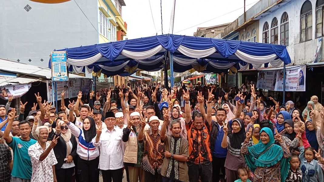 Antusias Ikuti Kampanye, Masyarakat Gaung: Kami Sudah Merasakan Perjuangan Nasir-Wardan