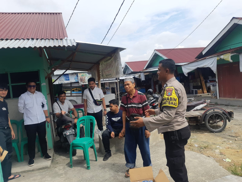 Bhabinkamtibmas Polsek Sukajadi Gelar Cooling System untuk Pemilukada Serentak 2024