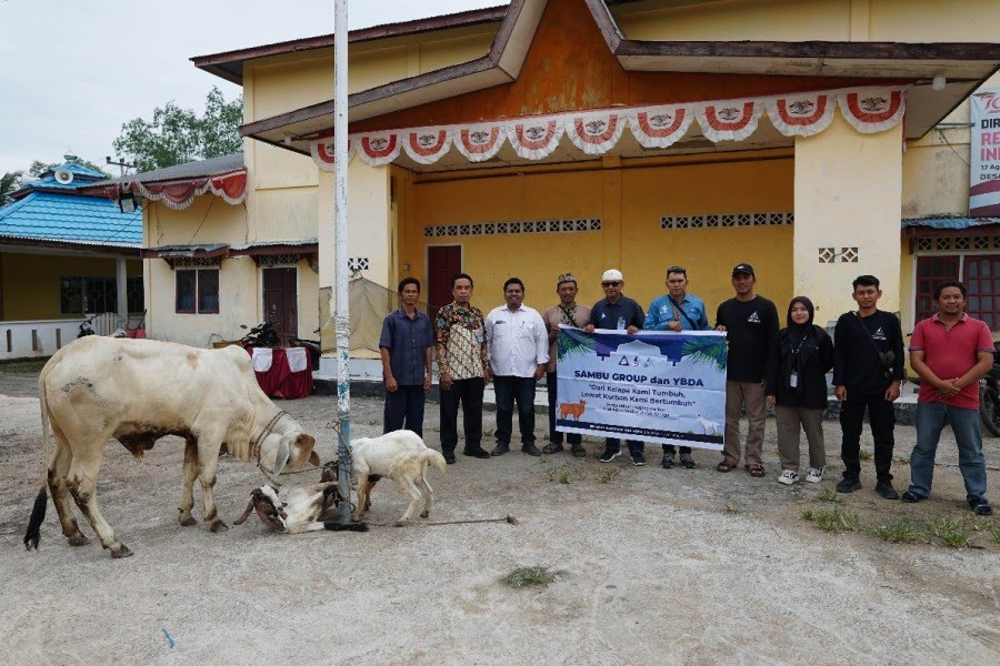 Sambu Group dan YBDA Kembali Salurkan Hewan Kurban Idul Adha 1446 Hijriah di Kateman