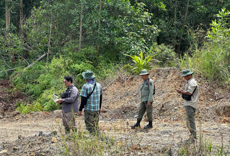 Lima Tersangka Penggarapan Hutan di Desa Siambul Inhu Ditetapkan sebagai Tersangka