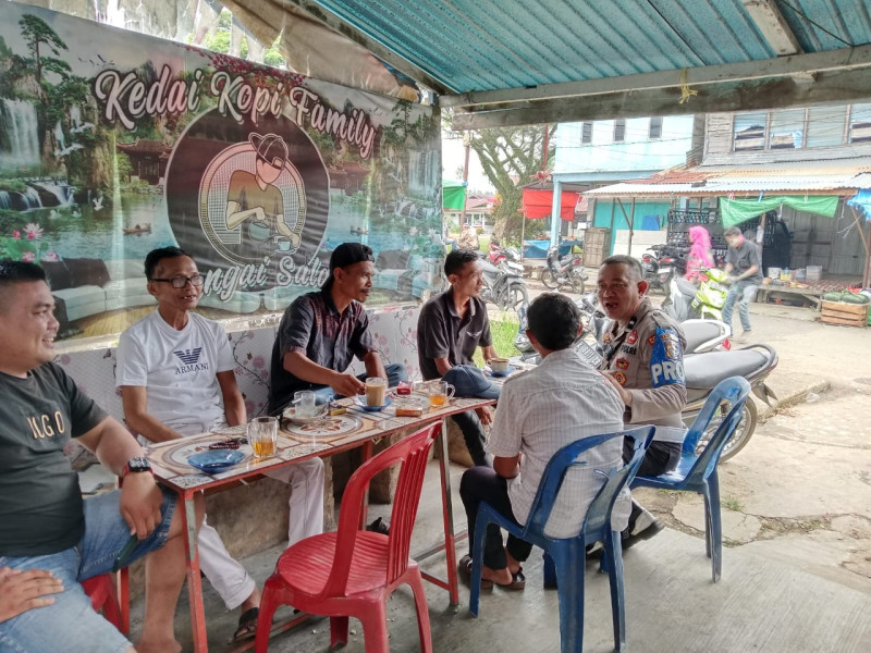 Ciptakan Pilkada Damai, Polsek Tempuling Gandeng Tokoh Masyarakat