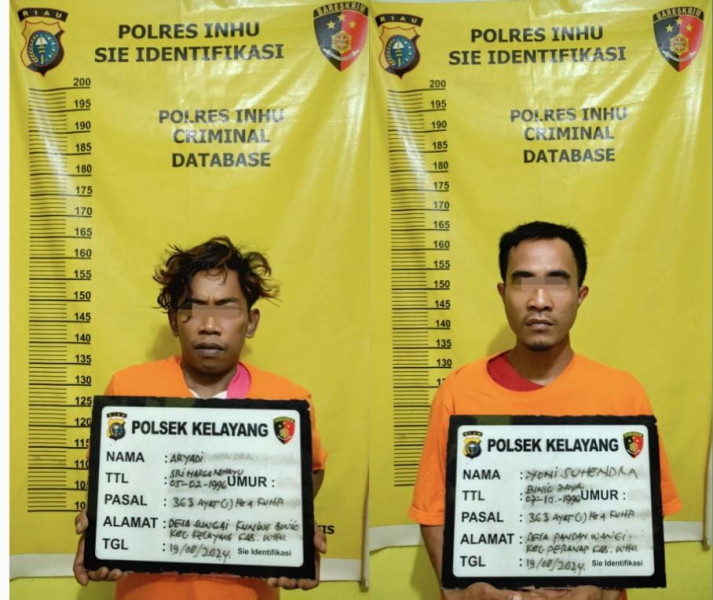 Nekat Curi Kabel untuk Beli Sabu, Dua Pemuda Apes Ditangkap Polisi