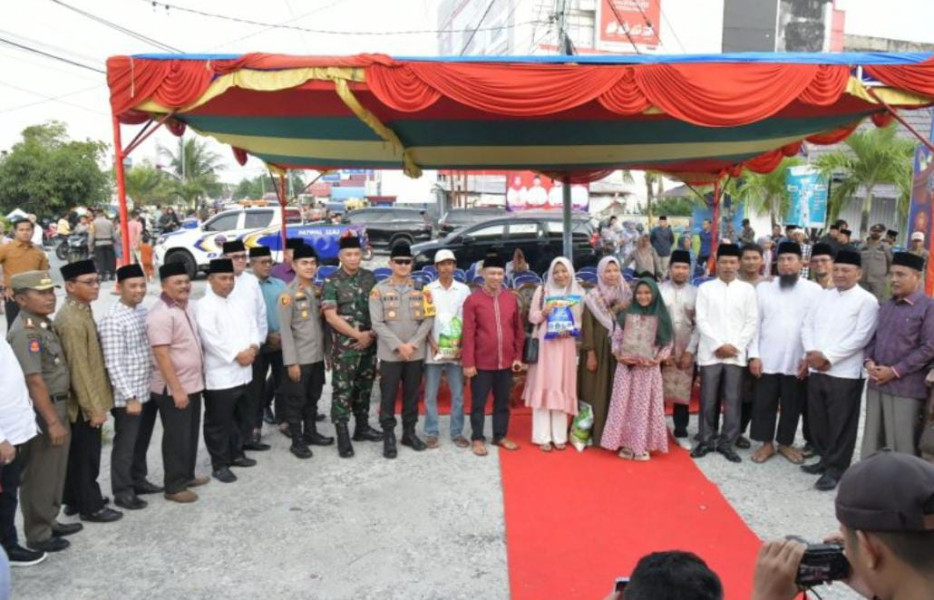 Bupati Bengkalis Resmikan Pasar Ramadhan 1445 H di Sungai Bengkel