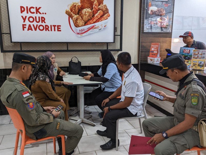 DPMPTSP Inhil Gelar Uji Petik Pengawasan Kepemilikan Sertifikat Laik Higiene Sanitasi