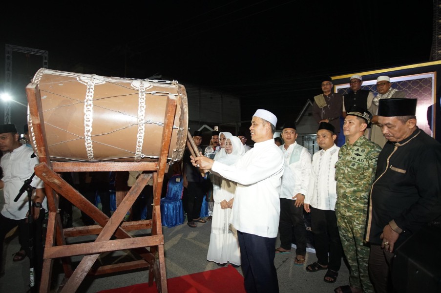 Dandim 0314/Inhil Hadiri Pawai Takbir Idul Adha 1447 H di Kecamatan Keritang