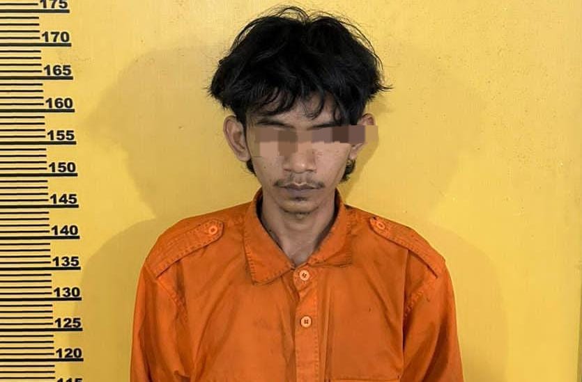 Satres Narkoba Polres Inhu Ringkus Pemuda di Sungai Lala, 5,45 Gram Sabu Diamankan