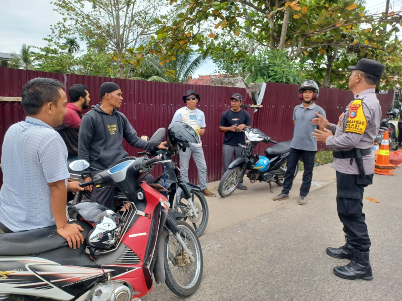 Polres Inhil Intensif Imbau Pilkada Damai kepada Masyarakat