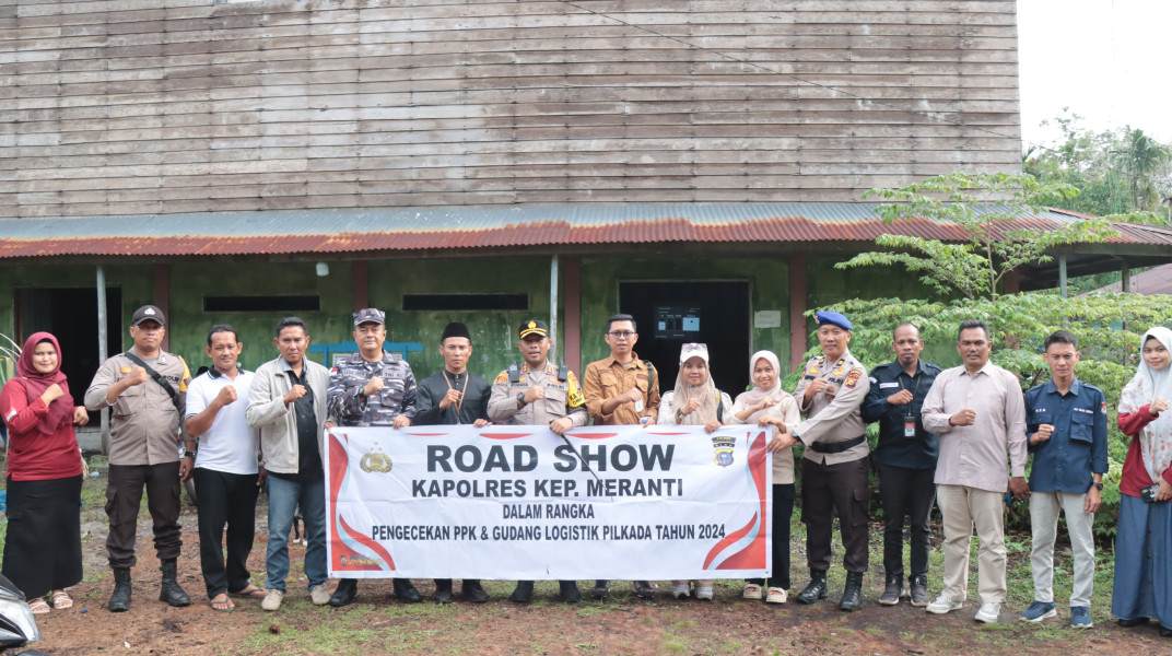 Road Show ke Kantor PPK & Panwaslu Wilayah Pesisir, Kapolres: Semua Unsur Siap Amankan Pilkada 2024