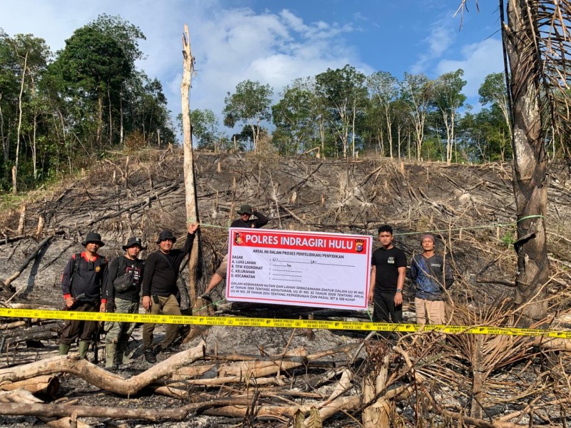 Sederet Prestasi Tim Khusus Anti Penjahat Lingkungan Polres Inhu