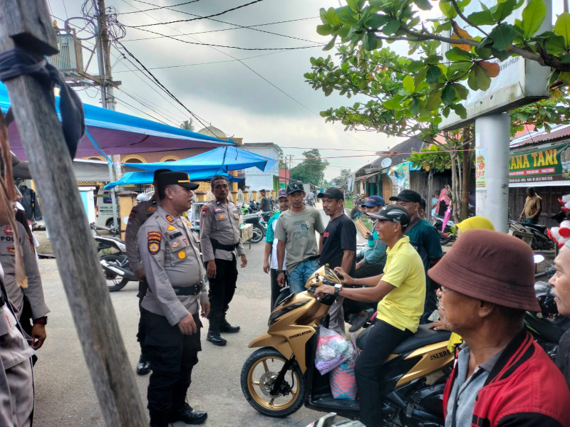 Gelar Patroli Sambang, Kapolsek Tempuling: Ciptakan Kondusivitas Jelang Pilkada 2024