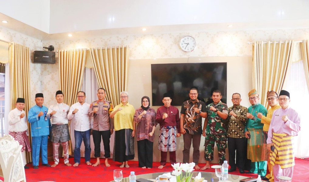 Dandim 0314/Inhil Hadiri Rapat Terbatas Bahas Isu Strategis Jelang Pilkada 2024