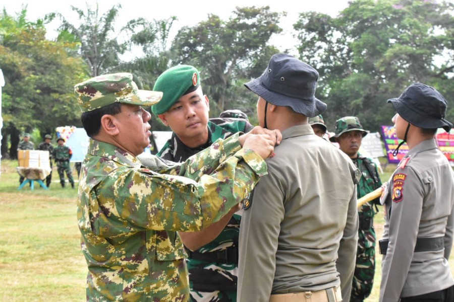 Bupati Suhardiman Amby Buka TMMD ke-127 TA 2026 Kodim 0302/Inhu-Kuansing