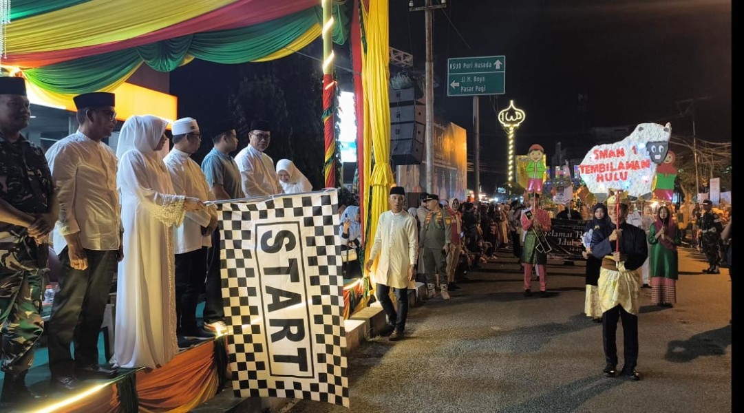 Wakil Bupati Yuliantini Hadiri dan Lepas Pawai Takbir Idul Adha 1446 H, Ajak Masyarakat Maknai Kurban sebagai Wujud Iman dan Kepedulian