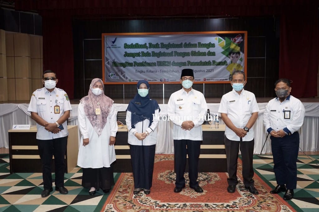 Bupati HM Wardan Buka Sosialisasi Registrasi Pangan Olahan dan Pembinaan UMKM