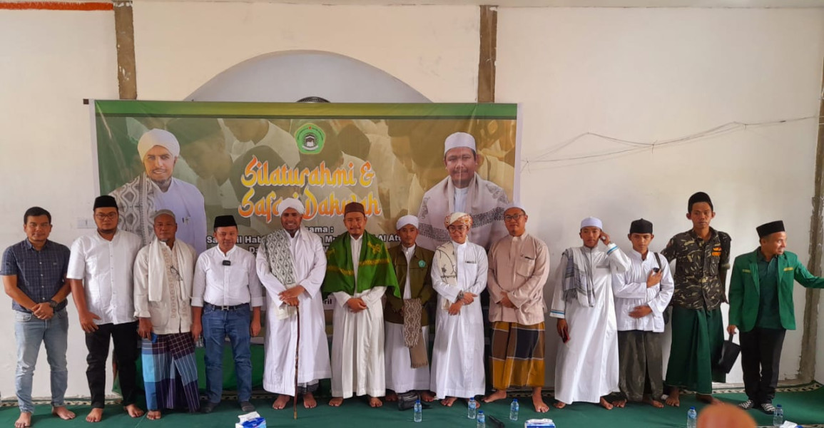 Abdul Wahid Sambangi Ponpes Darul Rahman Tembilahan