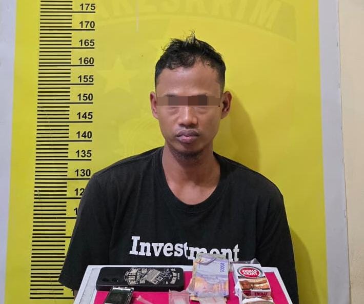 Pengedar Sabu Asal Rohil Diciduk Polsek Seberida