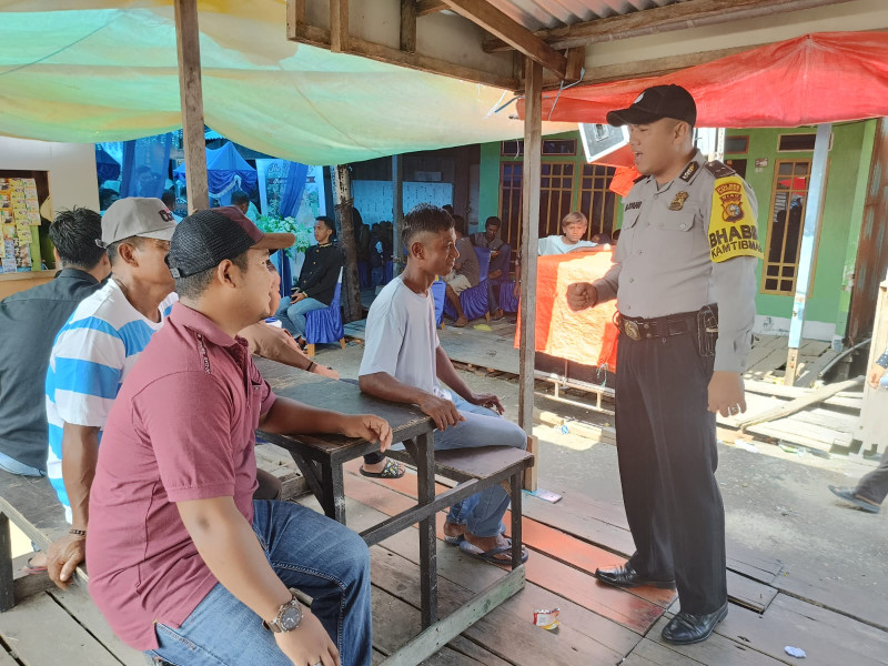 Ciptakan Suasana Aman dan Kondusif, Polsek Kuindra Terus Berikan Sosialisasi dan Himbauan Kepada Masyarakat