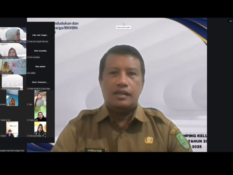 DPPKB Inhu Gelar Orientasi Tim Pendamping Keluarga