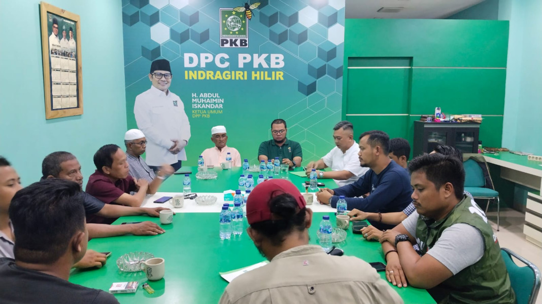 DPC PKB Inhil Gelar Rapat Pleno Dukungan Cak Imin Kembali Jadi Ketum