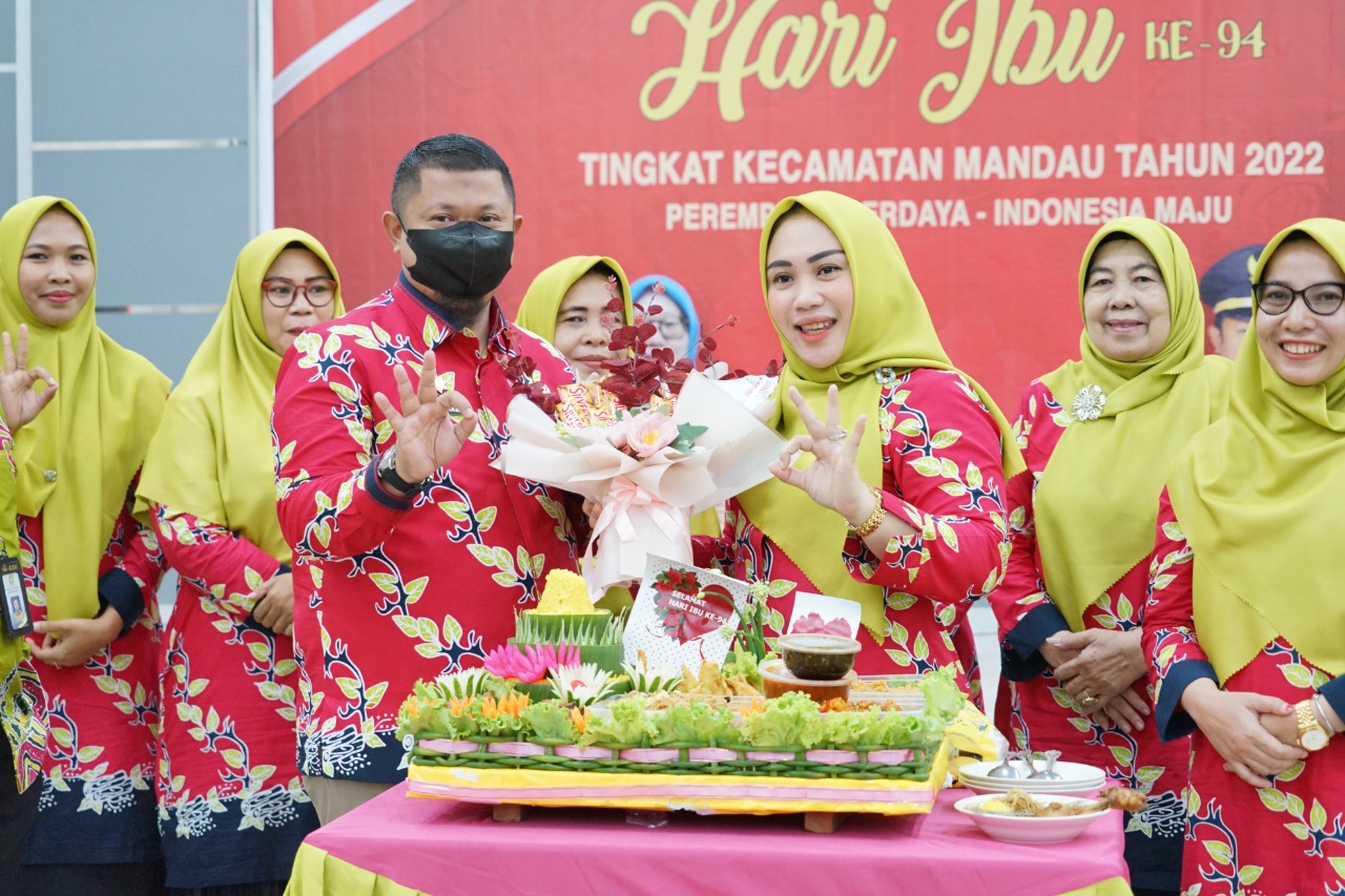 Mandau Gelar Puncak Peringatan Hari Ibu ke-94 Tahun 2022 Tingkat Kecamatan