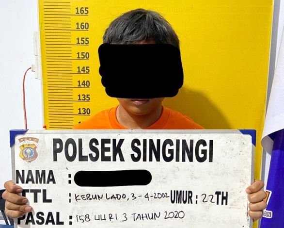 Polisi Tangkap Penambang Emas Ilegal di Kuansing