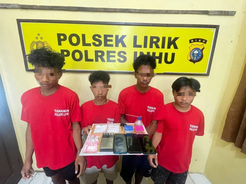 Temukan Sisa Penjualan Sabu, Polsek Lirik Ringkus Kancil Cs