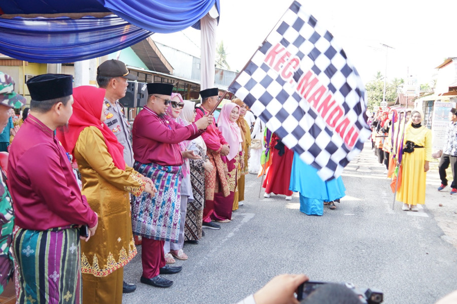 Pembukaan MTQ ke-4,Pemerintah Kelurahan Duri Timur Gelar Pawai