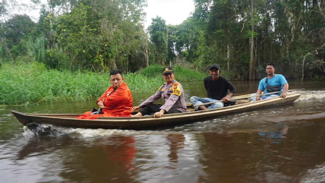 Susuri Sungai Nilo, Jaga Harmoni Pasca Pilkada di Desa Terpencil