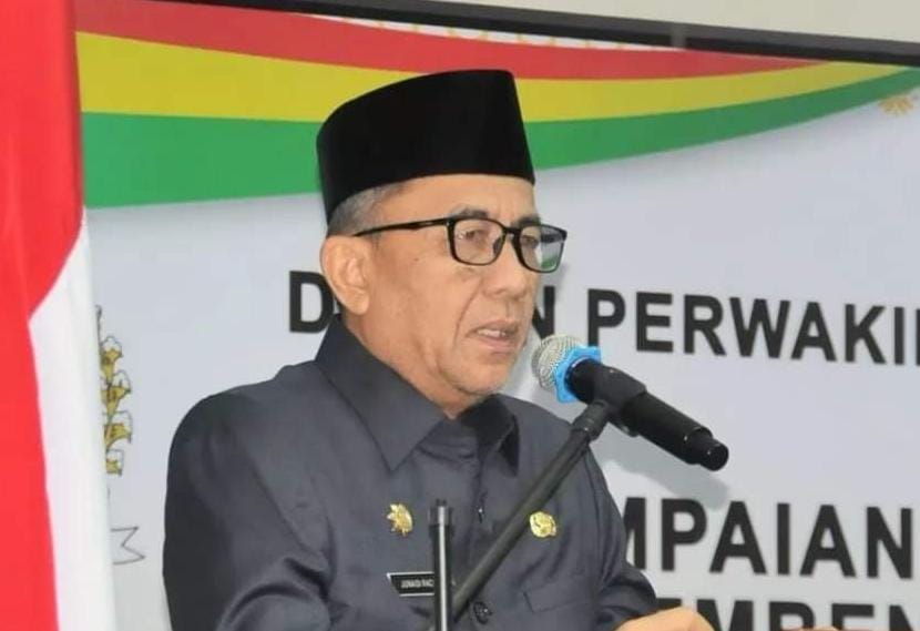 Wabup Junaidi Sampaikan Lima Ranperda Inhu Tahun 2024